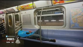NYPD to monitor subway cameras to help battle homelessness