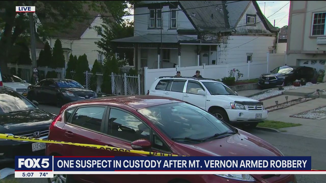 One suspect in custody after Mt. Vernon armed robbery | FOX 5 New York