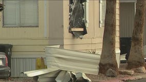 Tempe mobile home park damaged by storms