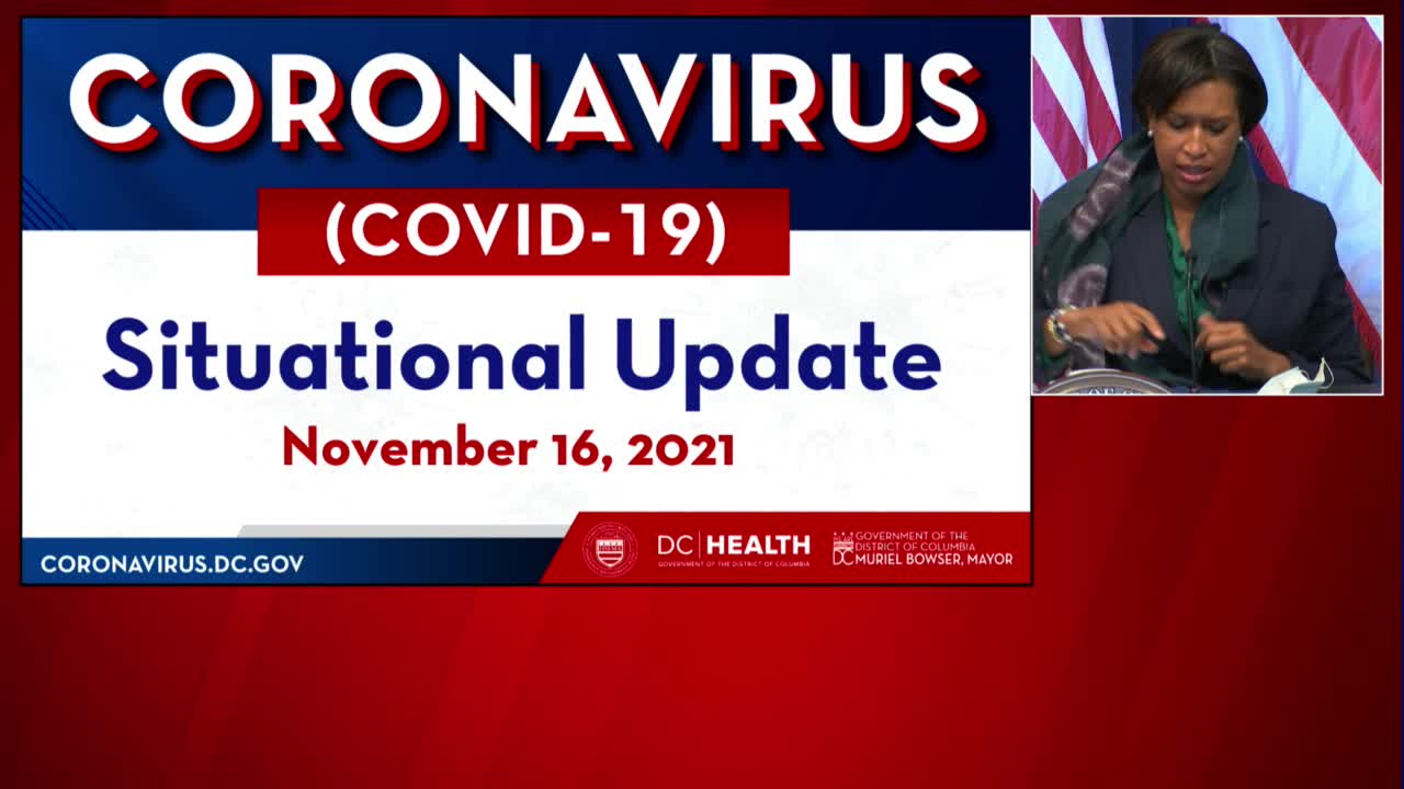 DC Mayor Muriel Bowser announces that mask mandate will be lifted next ...