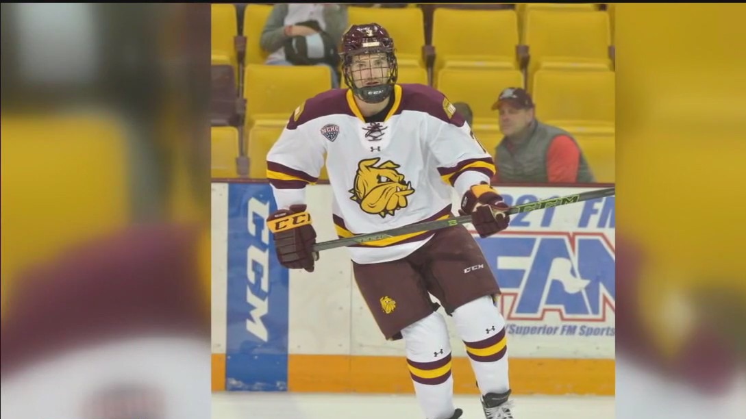 Hockey neck guards take focus following death