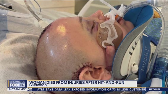 Woman dies from injuries after Lynnwood hit-and-run