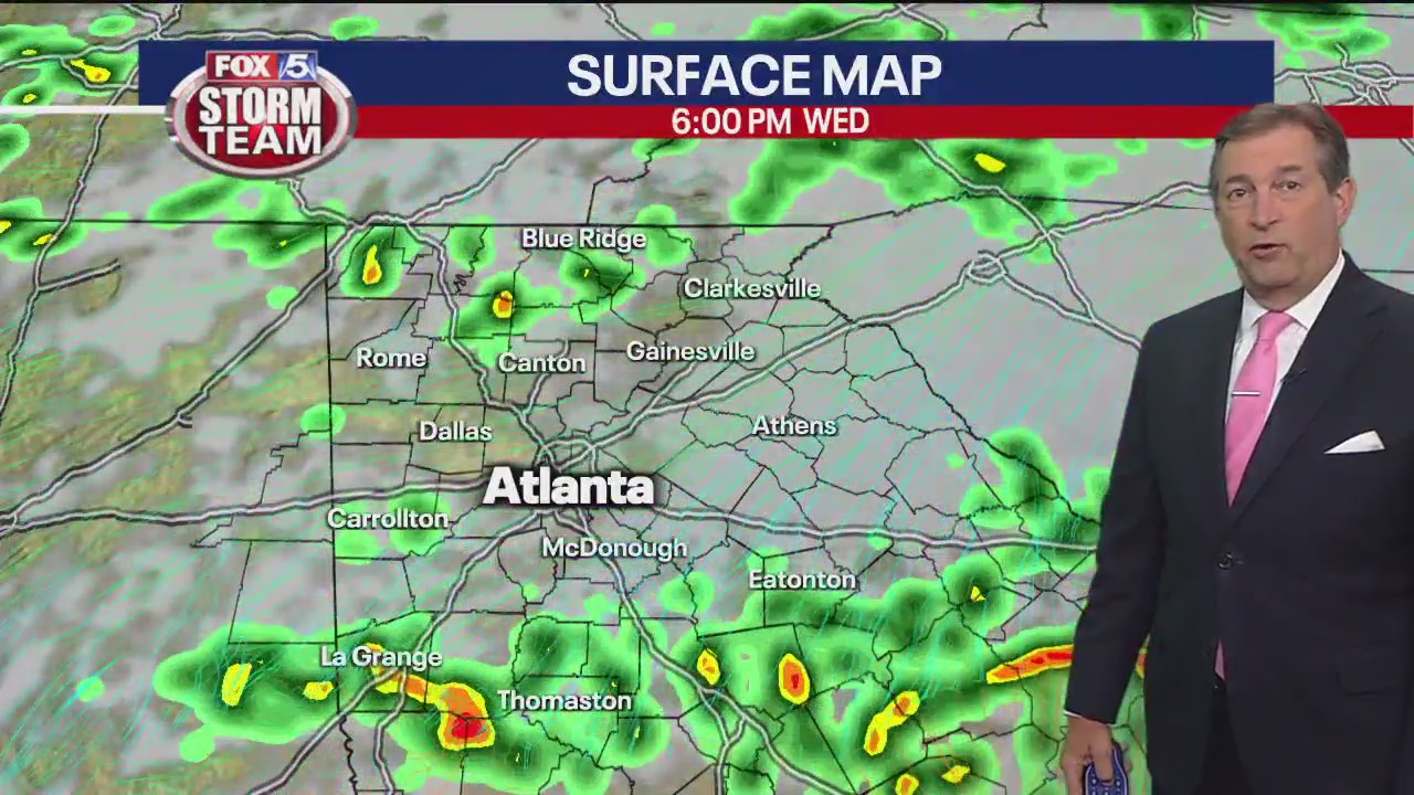Tuesday evening forecast | FOX 5 Atlanta