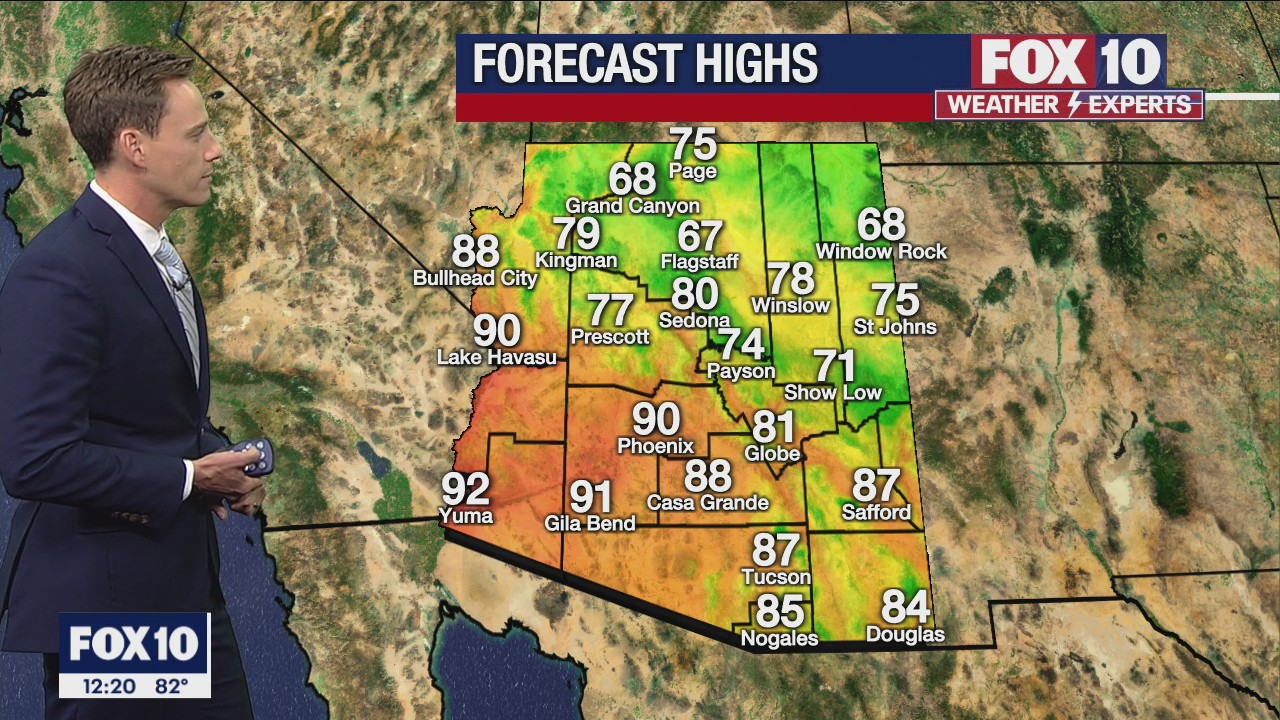 Noon Weather Forecast - 4/29/22