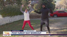 Post-Thanksgiving workouts with trainer Leo Cort