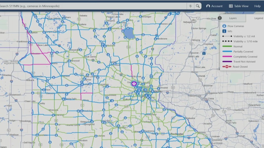 MN weather: Road conditions ahead of winter storm [11 a.m. update]