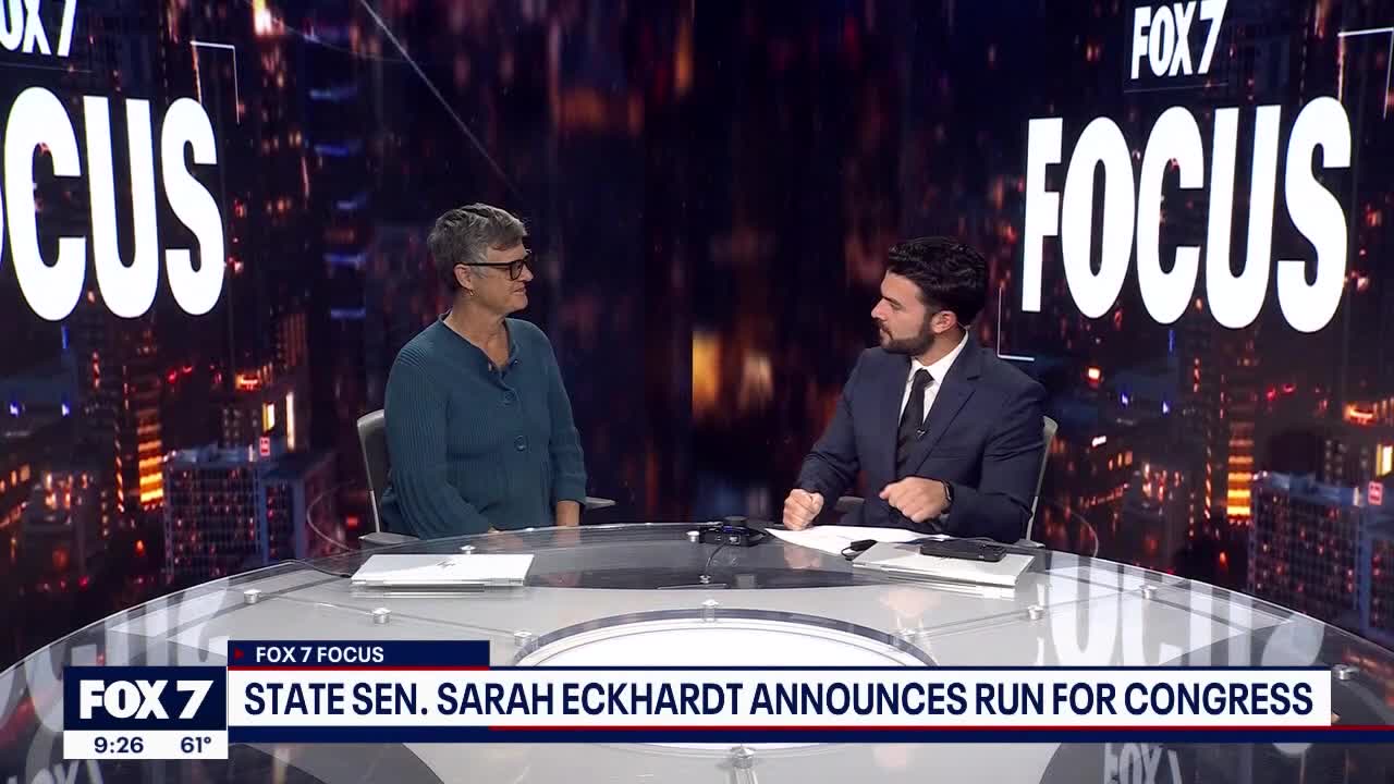 FOX 7 Focus: Interview with Sarah Eckhardt