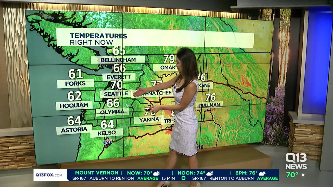 Grace Lim's Sunday weather forecast