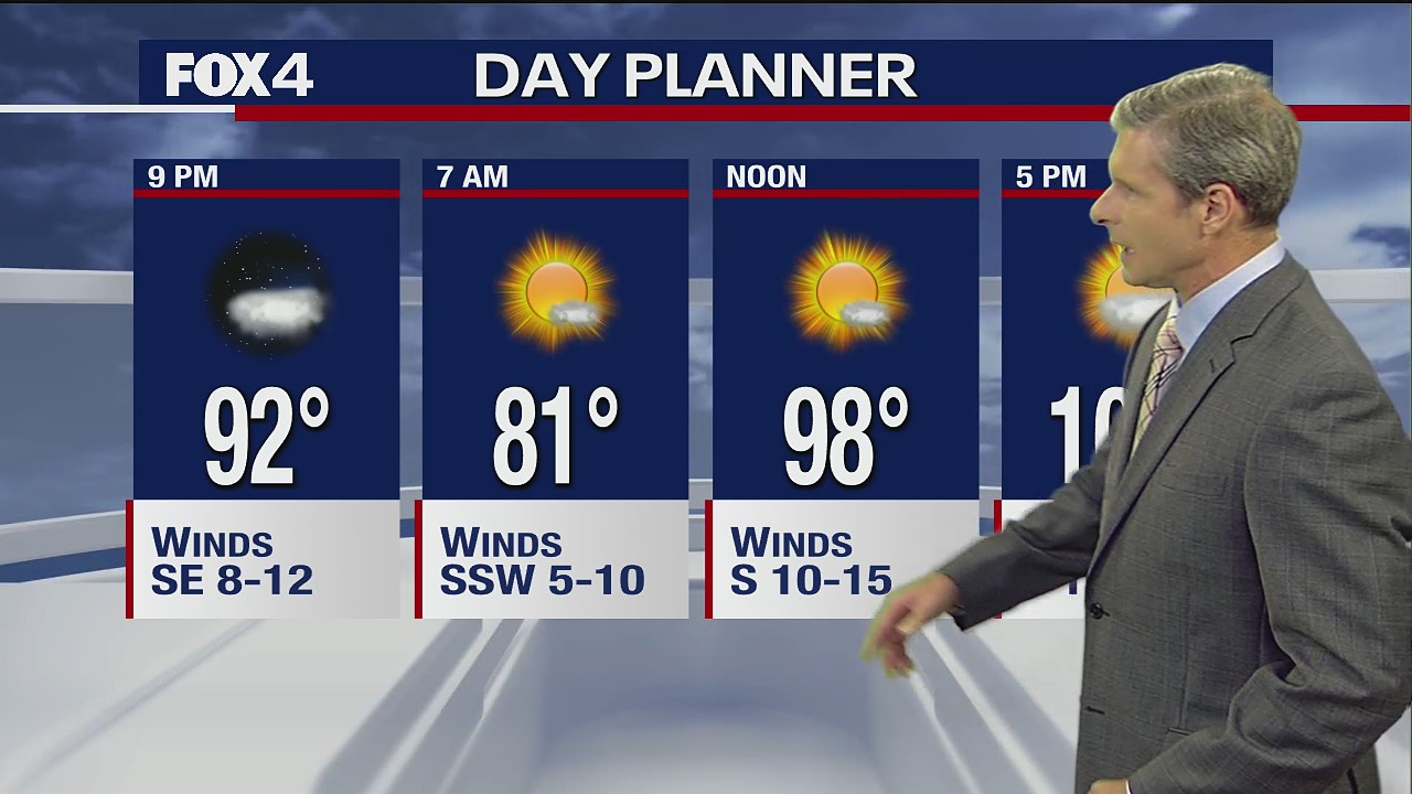 June 23 evening forecast