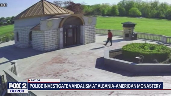 Taylor police investigate vandalism at Albanian-American Monastery