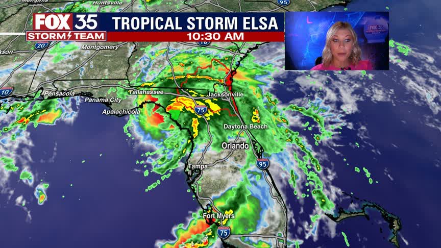 Track the Tropics: Tropical Storm Elsa makes landfall on Florida coast