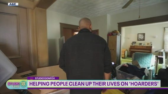 Helping people clean up their lives on 'Hoarders'