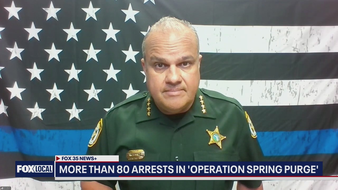 Osceola Sheriff arrests 80+ in 'Operation Spring Purge' | FOX 35 Orlando