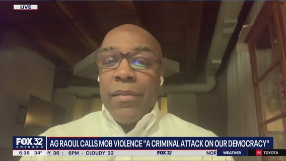 Illinois AG Kwame Raoul calls mob violence at the Capitol an 'embarrassment to our country'
