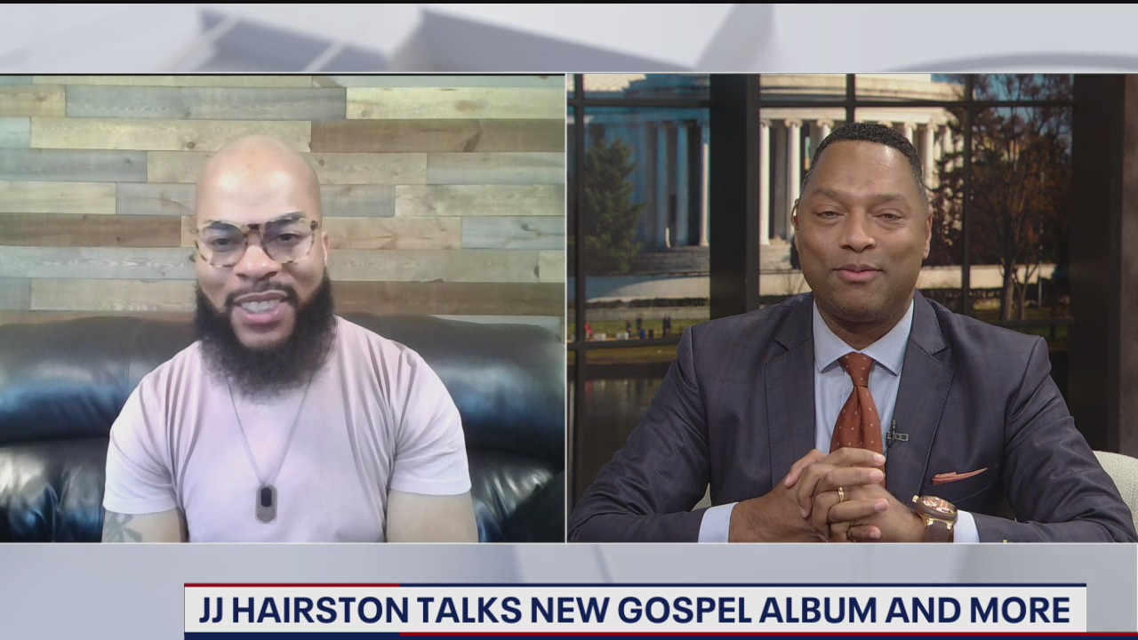 JJ Hairston talks new gospel album, book and more
