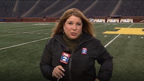 WATCH - Jennifer Hammond reports from the Michigan Spring Game