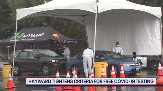 Hayward modifies COVID-19 testing criteria