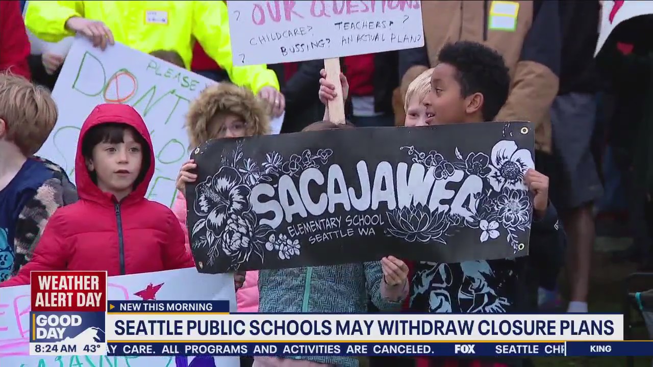 Seattle Public Schools may withdraw closure plans