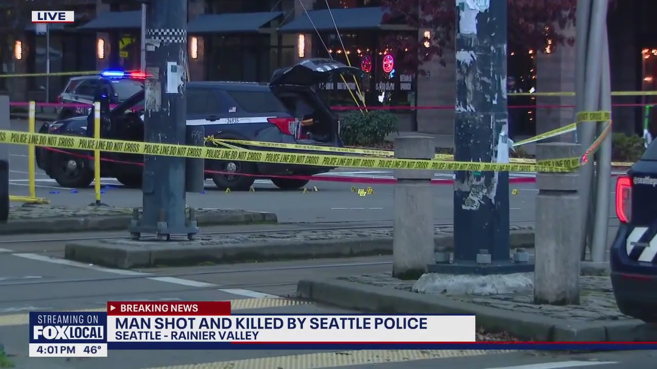 Man shot, killed by Seattle police in Rainier Valley | FOX 13 Seattle
