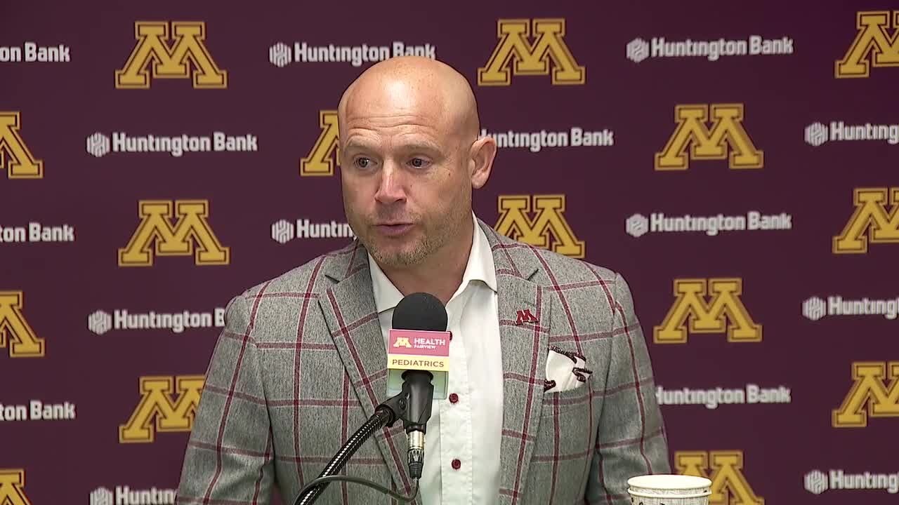 P.J. Fleck, Gophers head to Wrigley Field to face Northwestern [FULL]