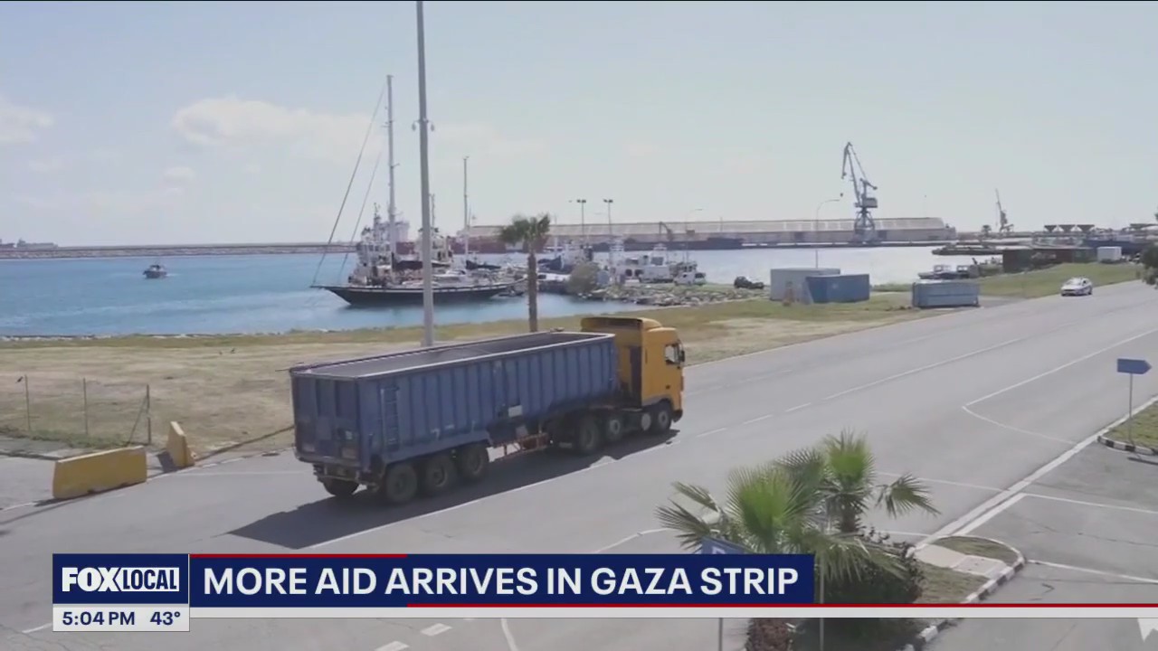 More aid arrives in Gaza strip