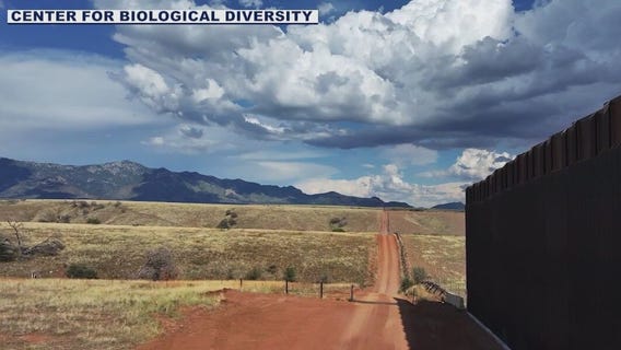 Border wall construction underway in San Rafael Valley