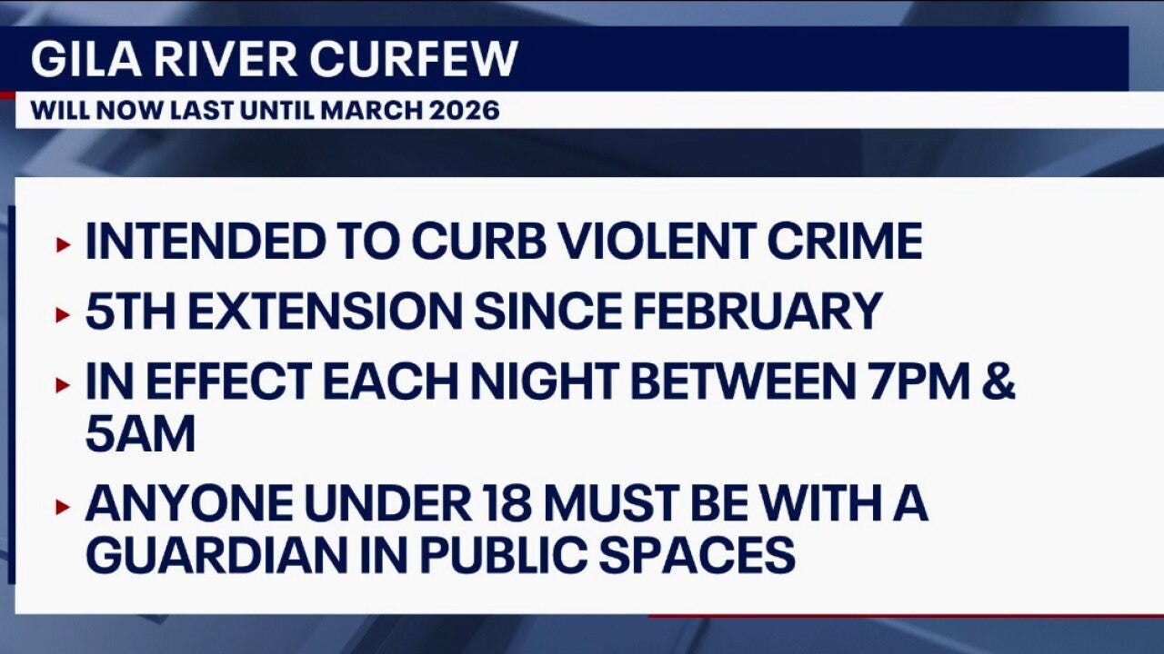 Gila River Indian Community extends minor curfew through March