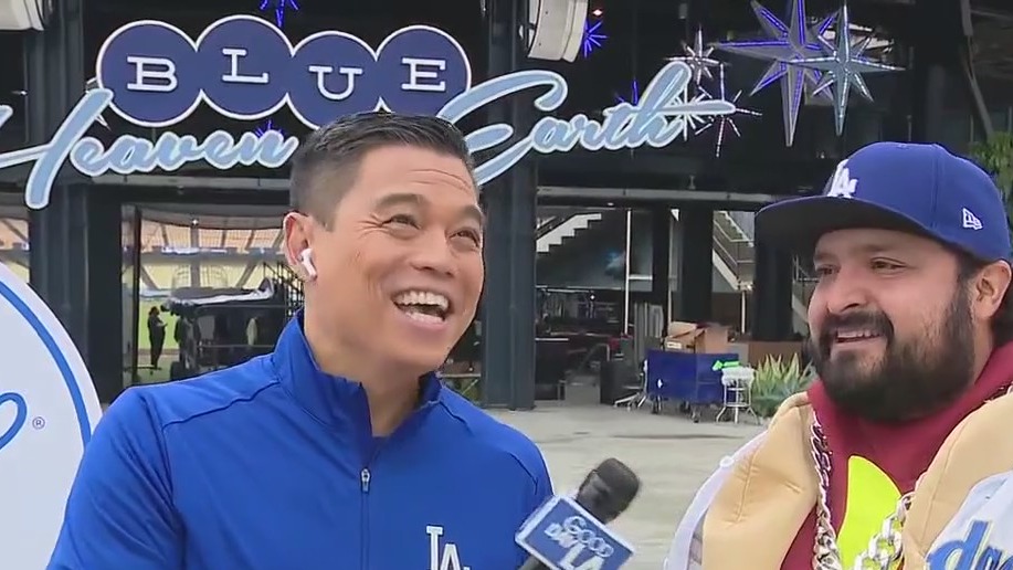 Catching up with 'The Dodger Dog' ahead of Game 3