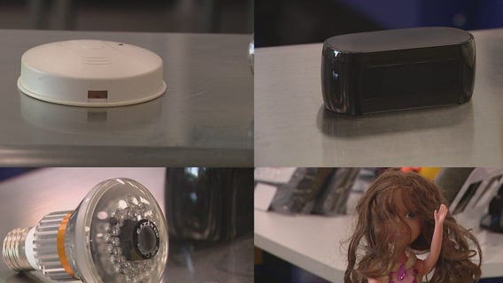 Hidden cameras can come in all shapes and sizes