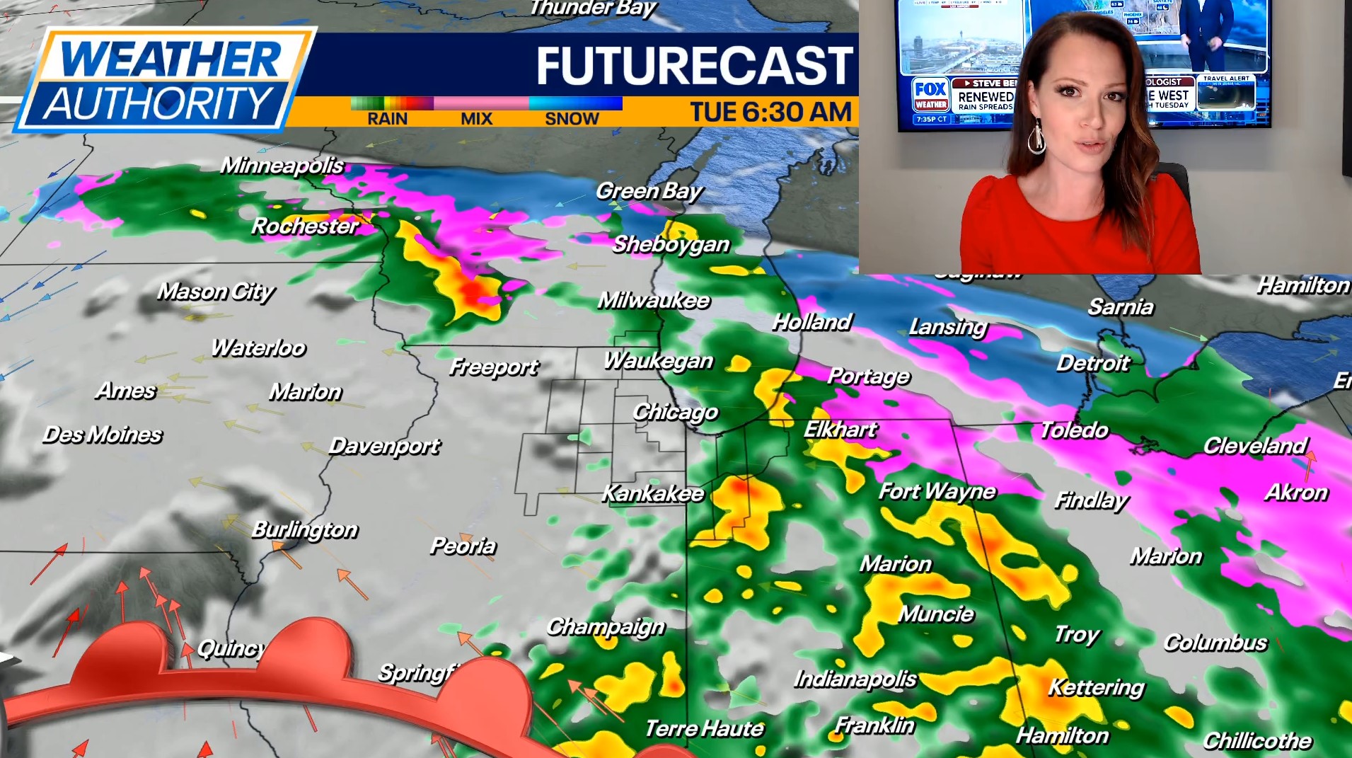 Chicago Weather: Rain moves in tonight and will linger through Tuesday