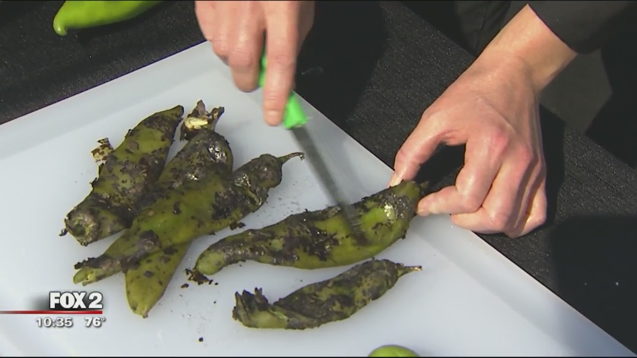 Cooking with Hatch chile peppers with Busch's