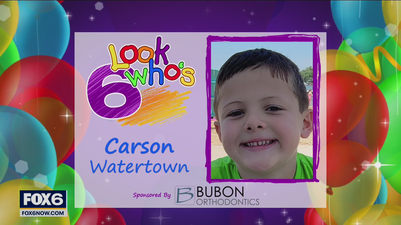 Look who's 6 on Monday, Aug. 29