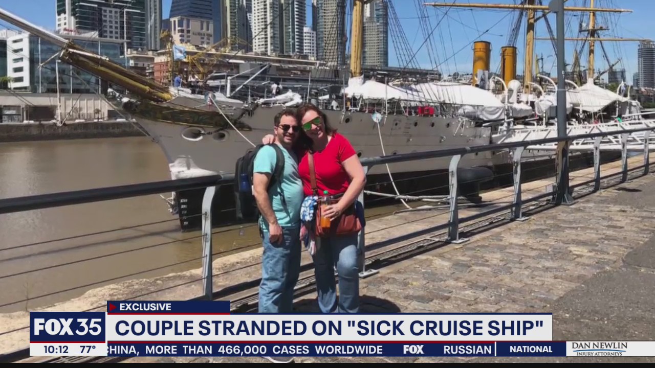 Winter Springs couple stuck on cruise