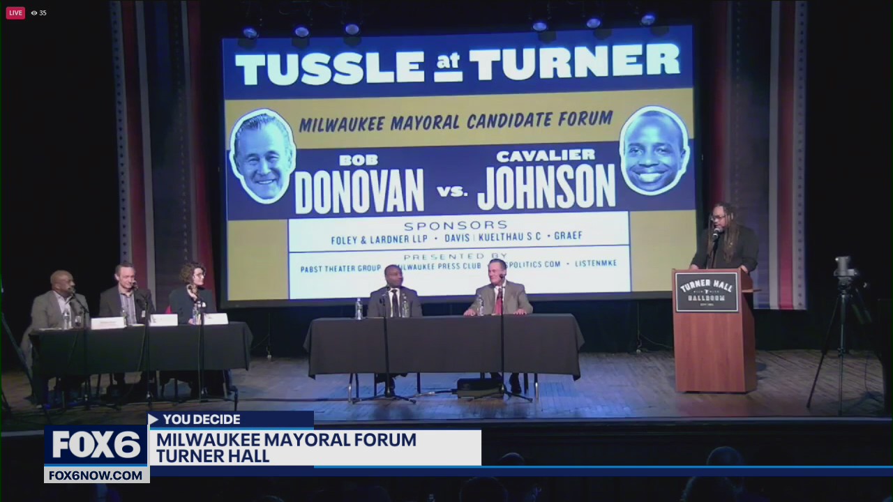 Milwaukee mayor debate at Turner Hall