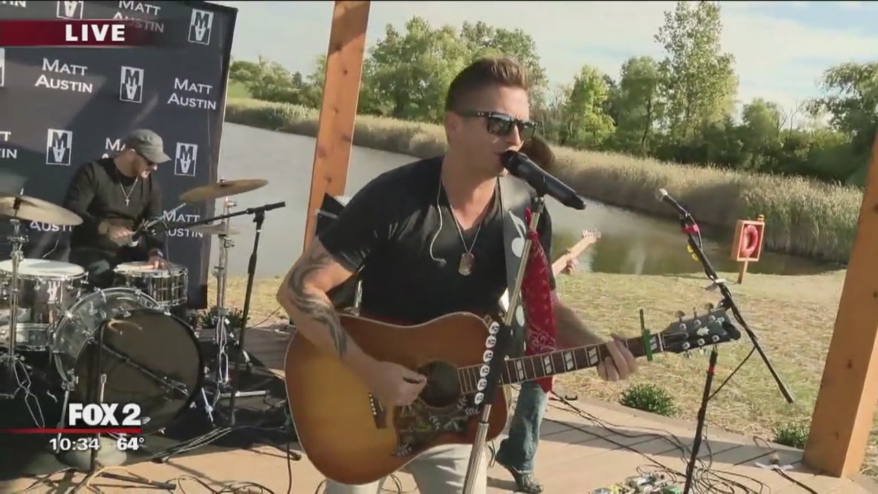 Matt Austin plays the Fox 2 Gazebo