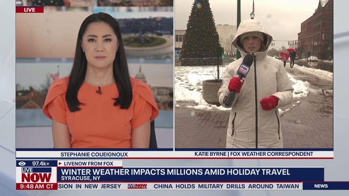 Winter weather impacts millions amid holiday travel