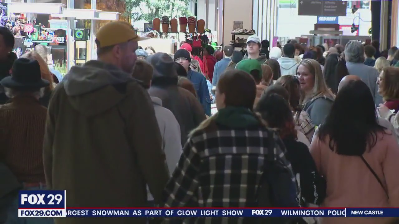 Local shoppers happy to see large Black Friday turnout