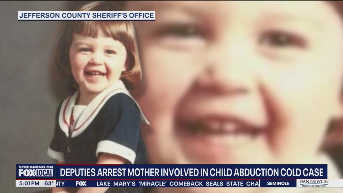 Missing Kentucky girl, who was abducted 40 years ago, found alive; Mom arrested in Florida, deputies say