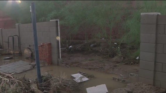 Several Mesa homes damaged by floodwaters