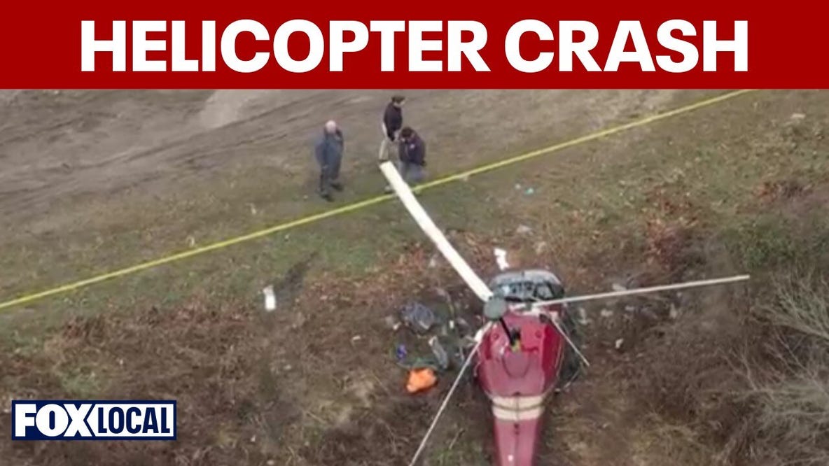 2 helicopters crash in NJ; 1 dead, 1 critically injured