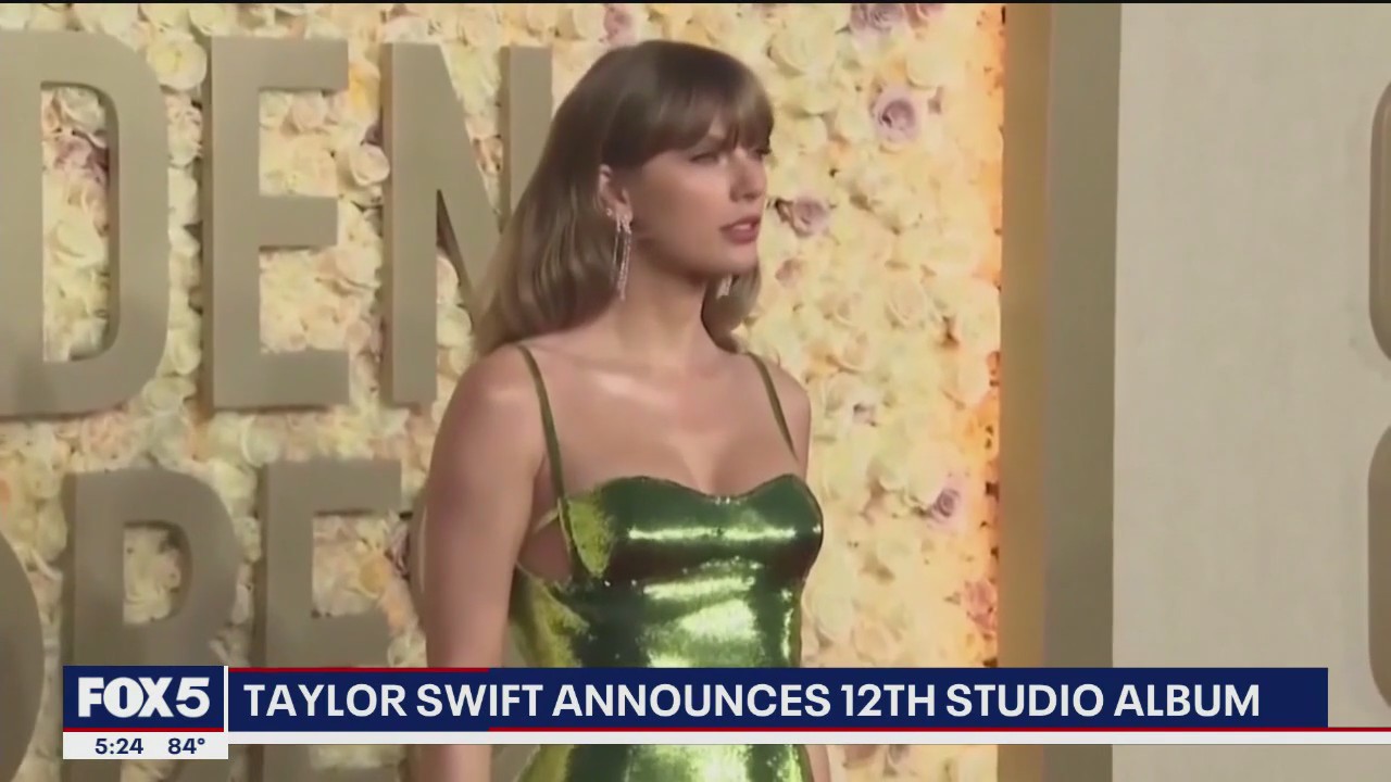 Taylor Swift announces new album, 'The Life of a Showgirl'