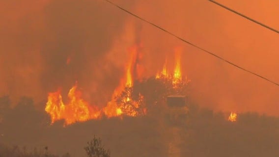 Canyon Fire near Lake Piru burns 5,000+ acres