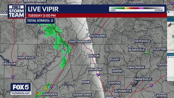 Tuesday afternoon forecast