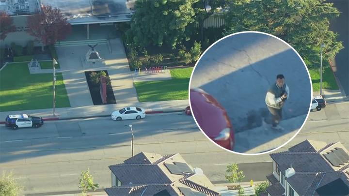 Suspect being tracked turns himself in | FOX 11 Los Angeles