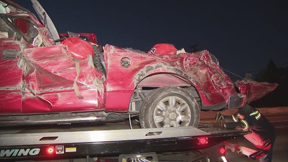 Woman, 9-year-old girl killed in crash on 22 Freeway