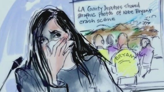 Kobe Bryant lawsuit: Testimony continues in helicopter crash scene photos trial