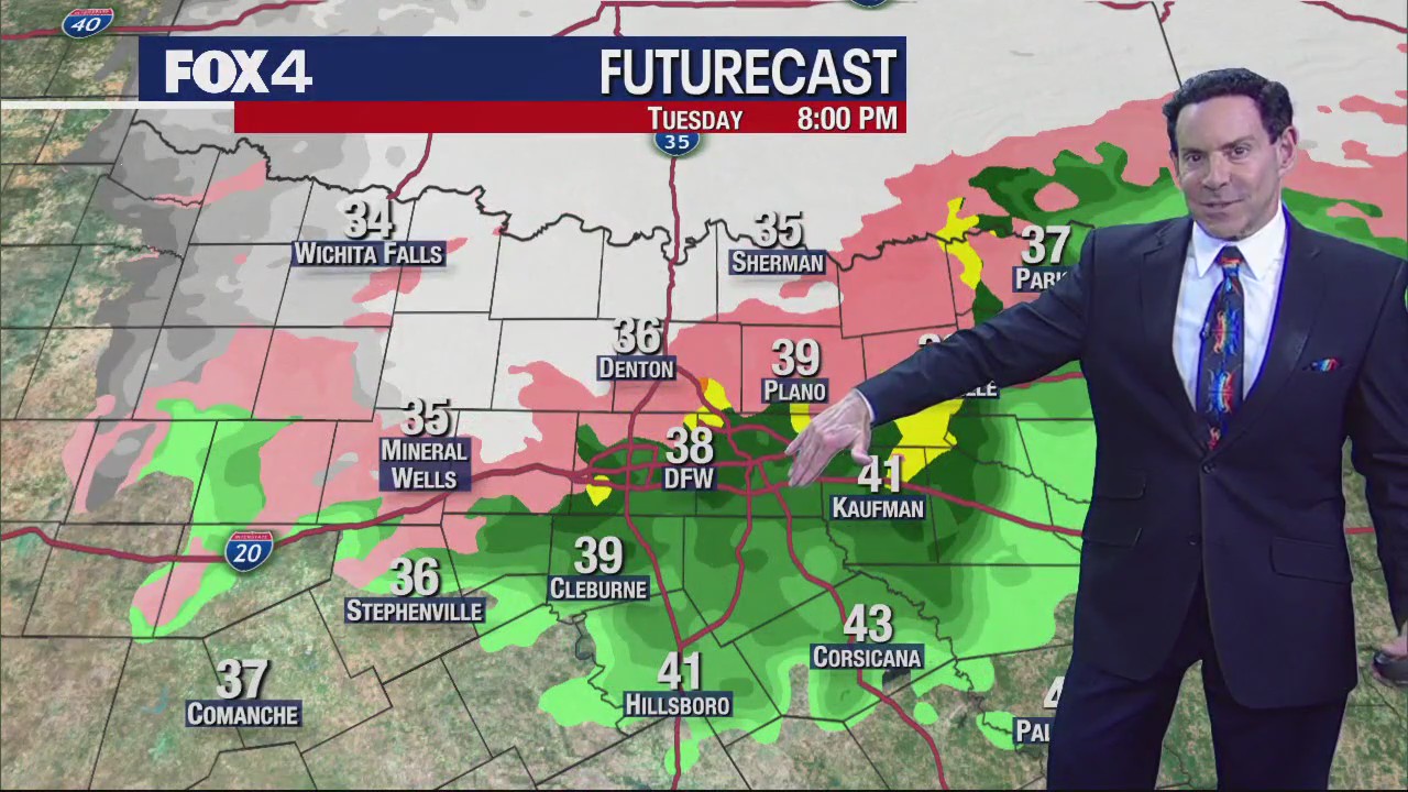 Dallas Weather: Jan. 23 morning forecast