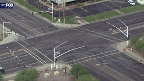 Crash involving cyclist shuts down Scottsdale intersection
