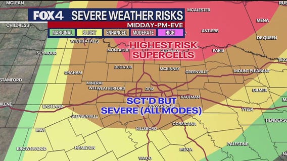 Dallas weather: May 19 late morning forecast