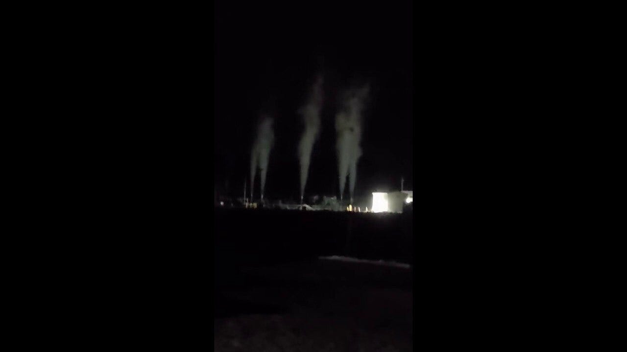 Kewaskum compressor station natural gas release